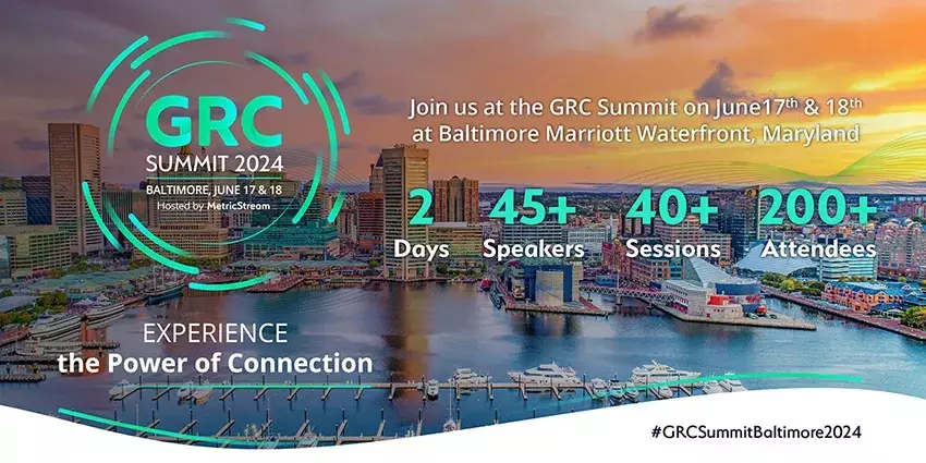 GRC Summit 2024, Baltimore: Get to Know Our Speakers
