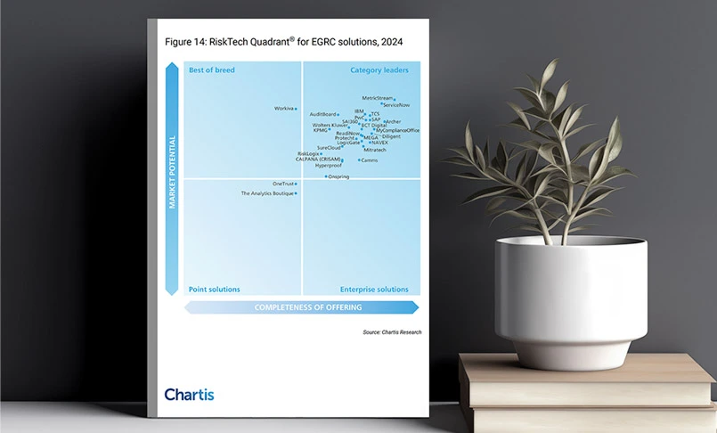 MetricStream Named Category Leader in All Seven Quadrants of the Chartis Research RiskTech Quadrant® for Integrated GRC Solutions, 2024