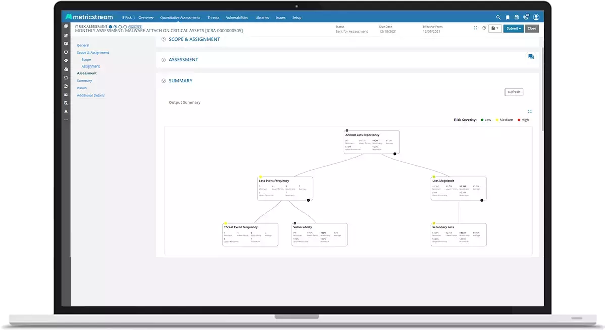 Cyber Risk Quantification software